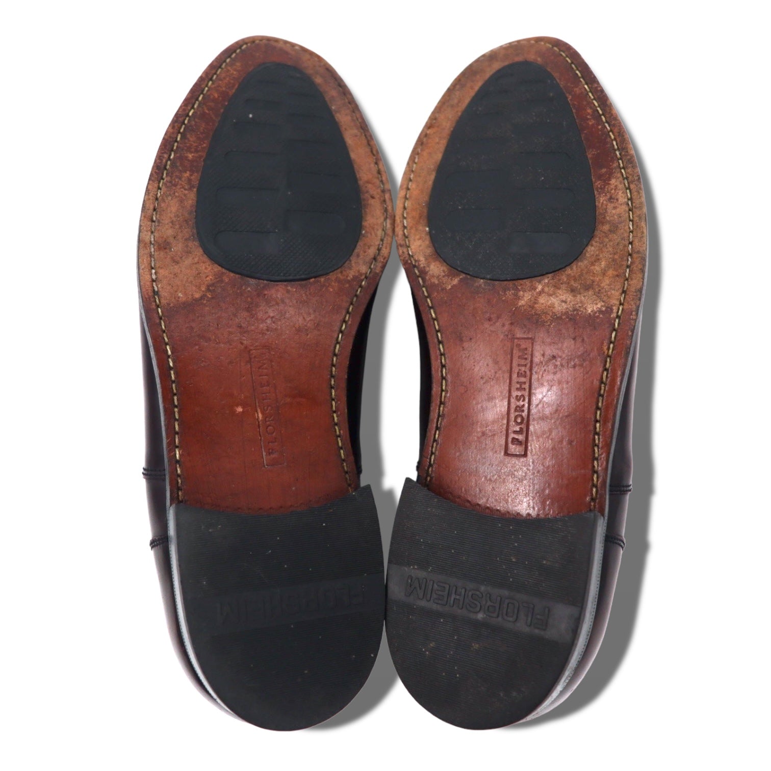 FLORSHEIM Scarpe stringate Oxford con punta dritta 27 cm in pelle bordeaux 536656 898 02