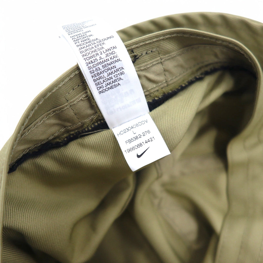 NIKE Cappello a secchiello L Beige Poliestere Apex Swoosh Bucket Hat FB5382-276