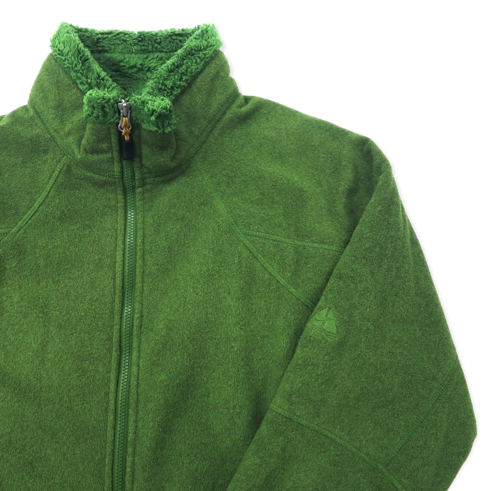 NIKE ACG giacca in pile full-zip M kaki poliestere
