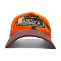 MOSSY OAK リアルツリーカモ アウトドアキャップ FREE ベルト オレンジ コットン Steve's