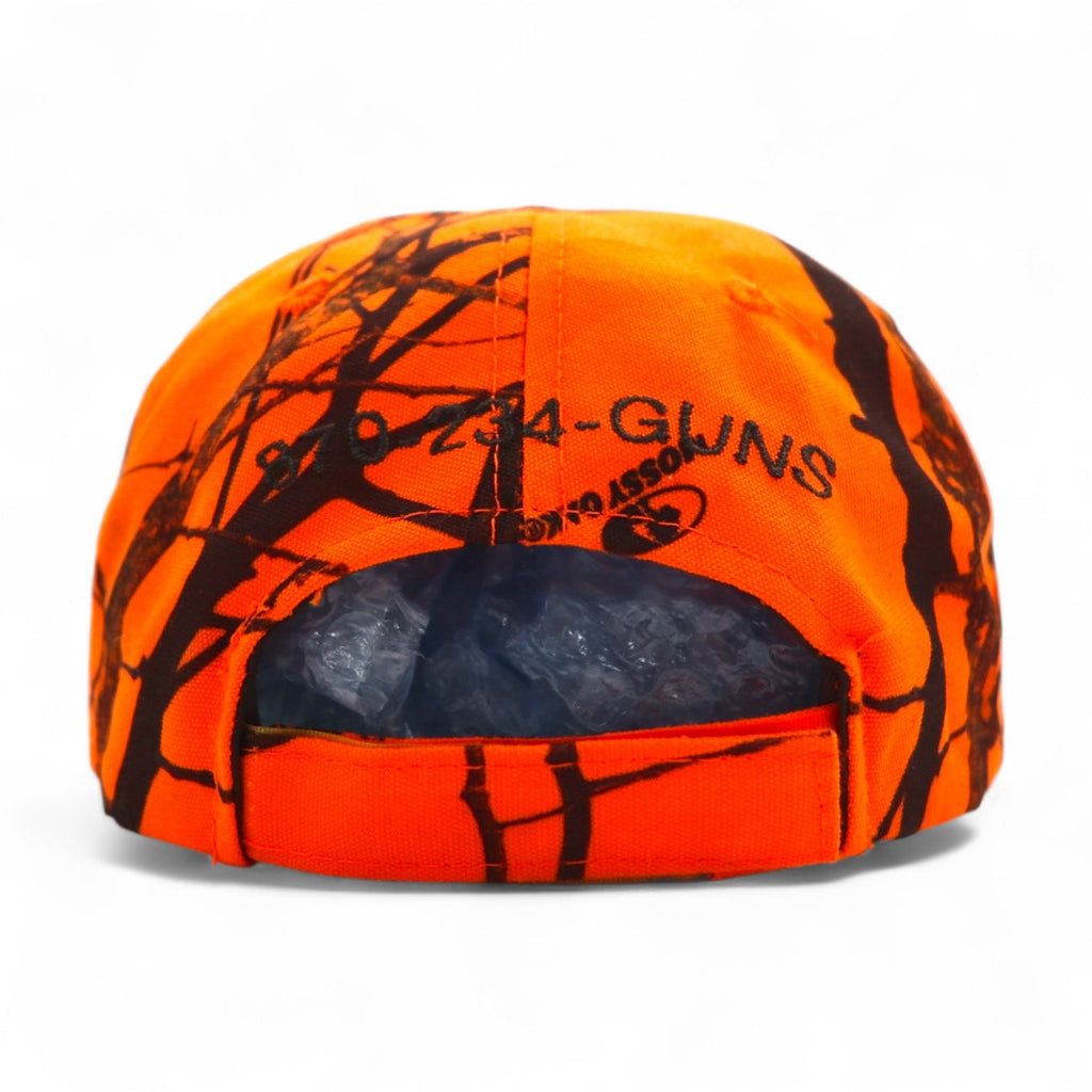 MOSSY OAK リアルツリーカモ アウトドアキャップ FREE ベルト オレンジ コットン Steve's