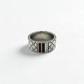 GUCCI Anello Sherry Line Diamantissima, misura 14, Argento Ag925, Made in Italy