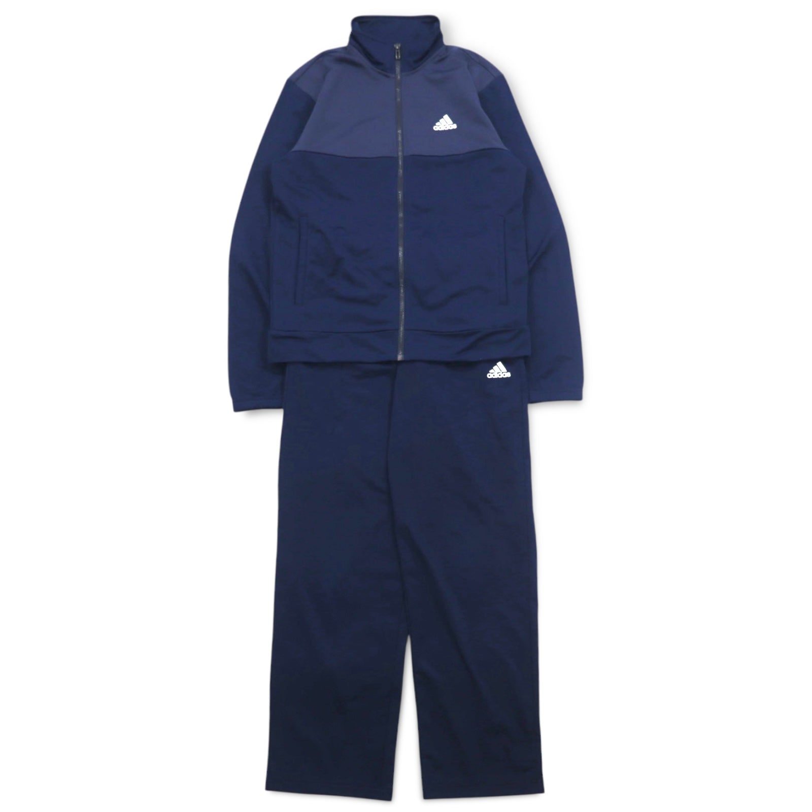 adidas Tuta in jersey con track jacket, taglia M, blu navy, poliestere BQ8365