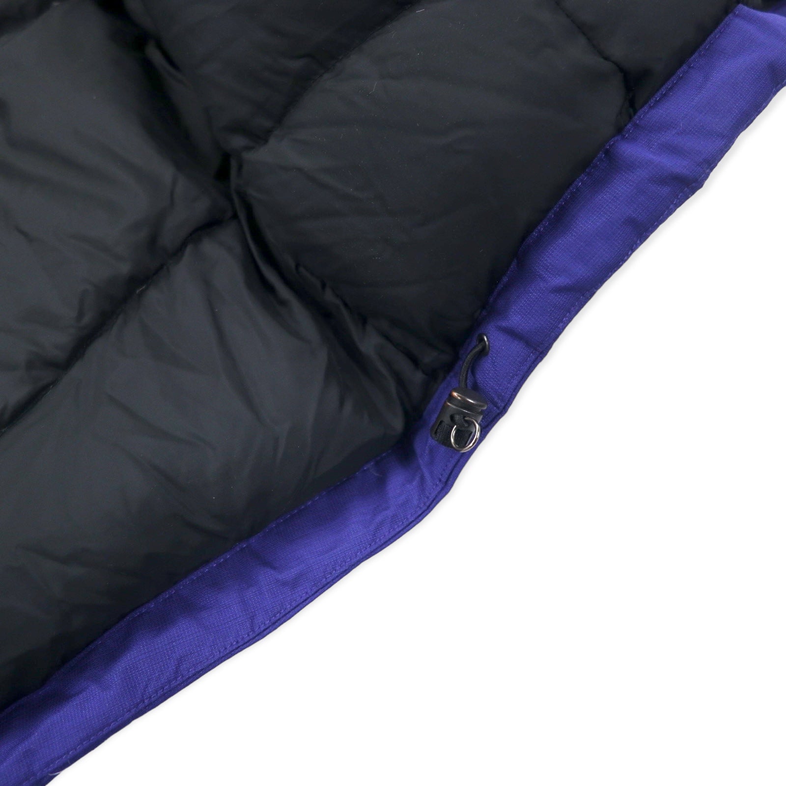 Eddie Bauer WeatherEdge Down Parka Cappotto Piumino L Blu Navy Poliestere Pelliccia Staccabile WEATHER EDGE