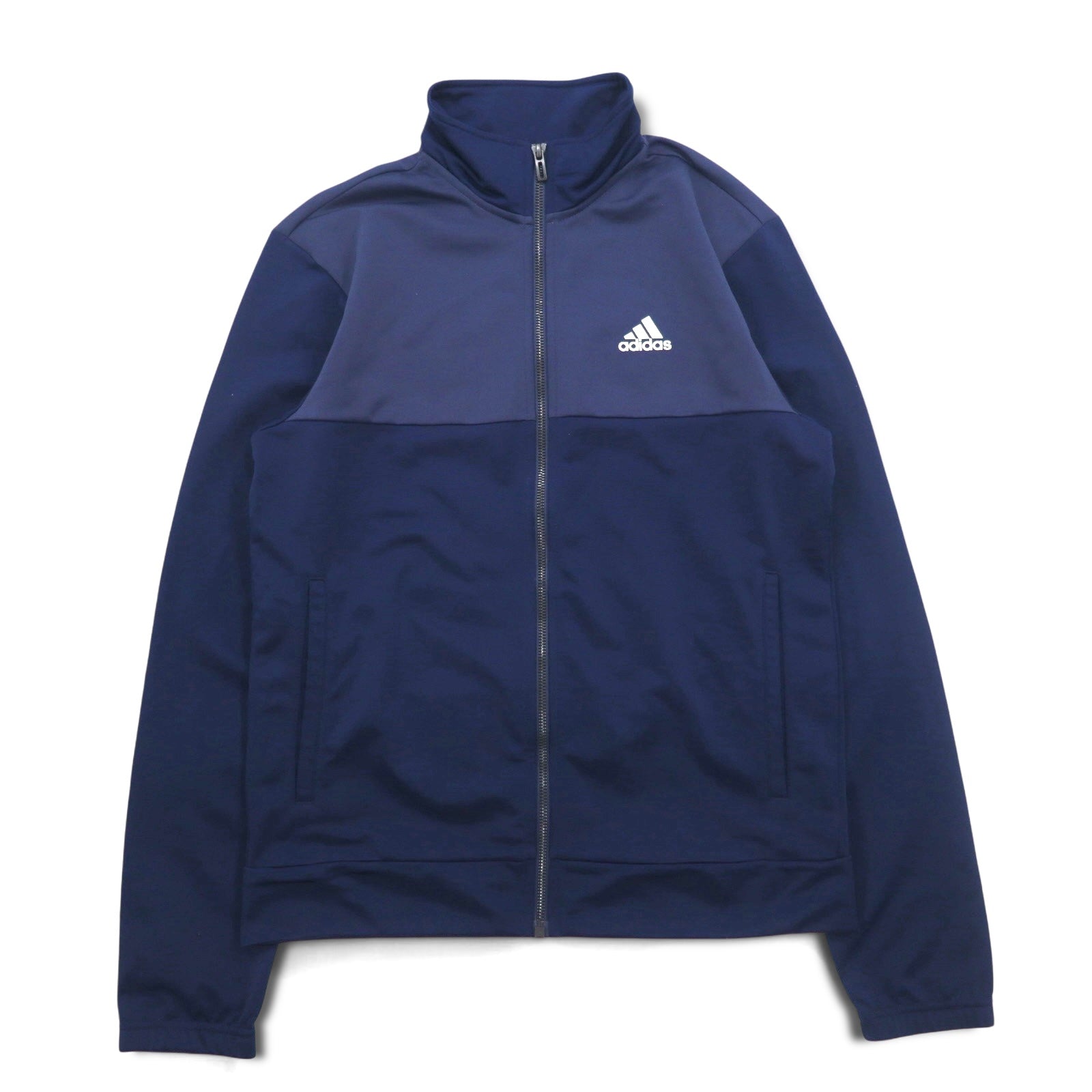 adidas Tuta in jersey con track jacket, taglia M, blu navy, poliestere BQ8365