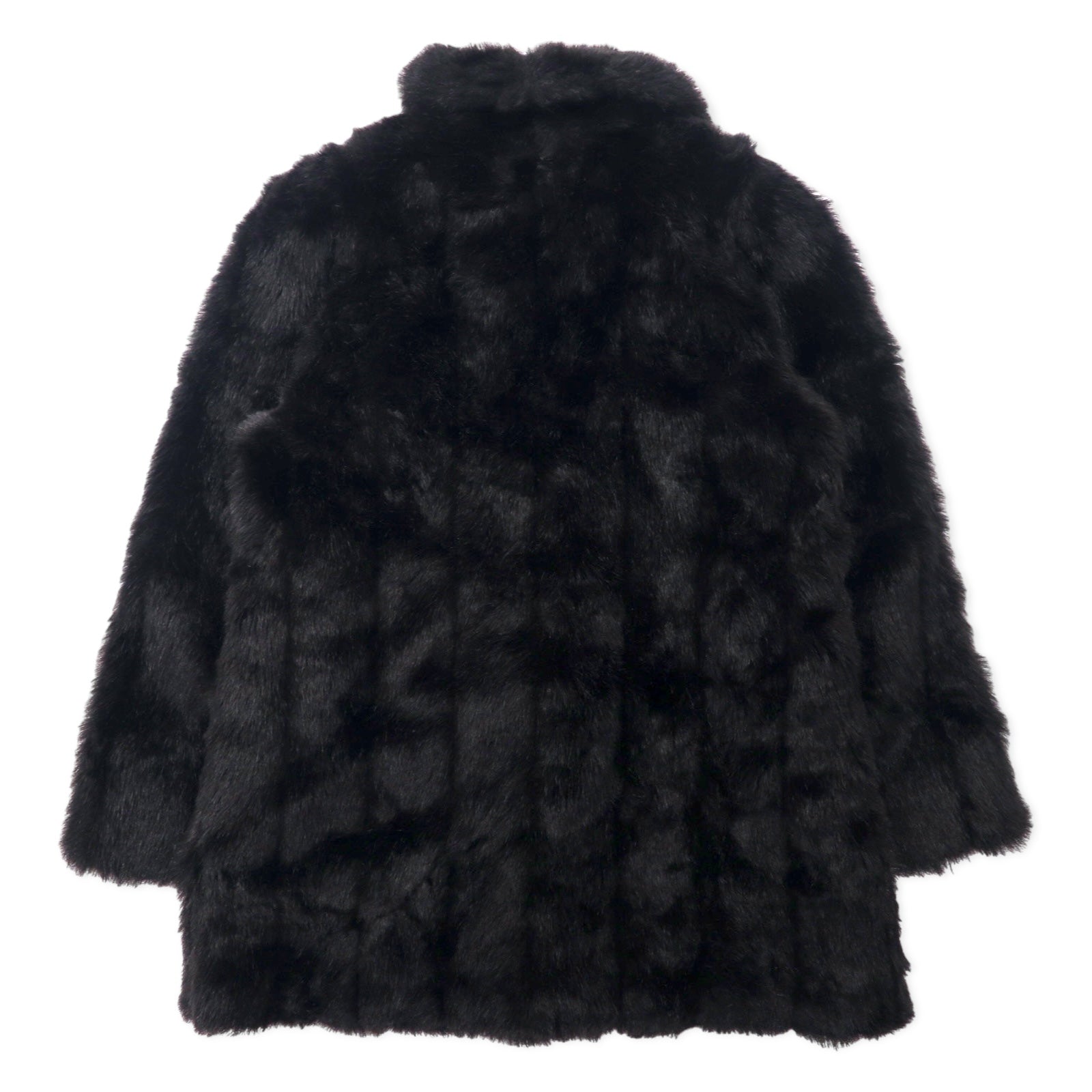 Monterey USA 90s Giacca in pelliccia sintetica Cappotto in pelliccia sintetica 10 Nero Acrilico