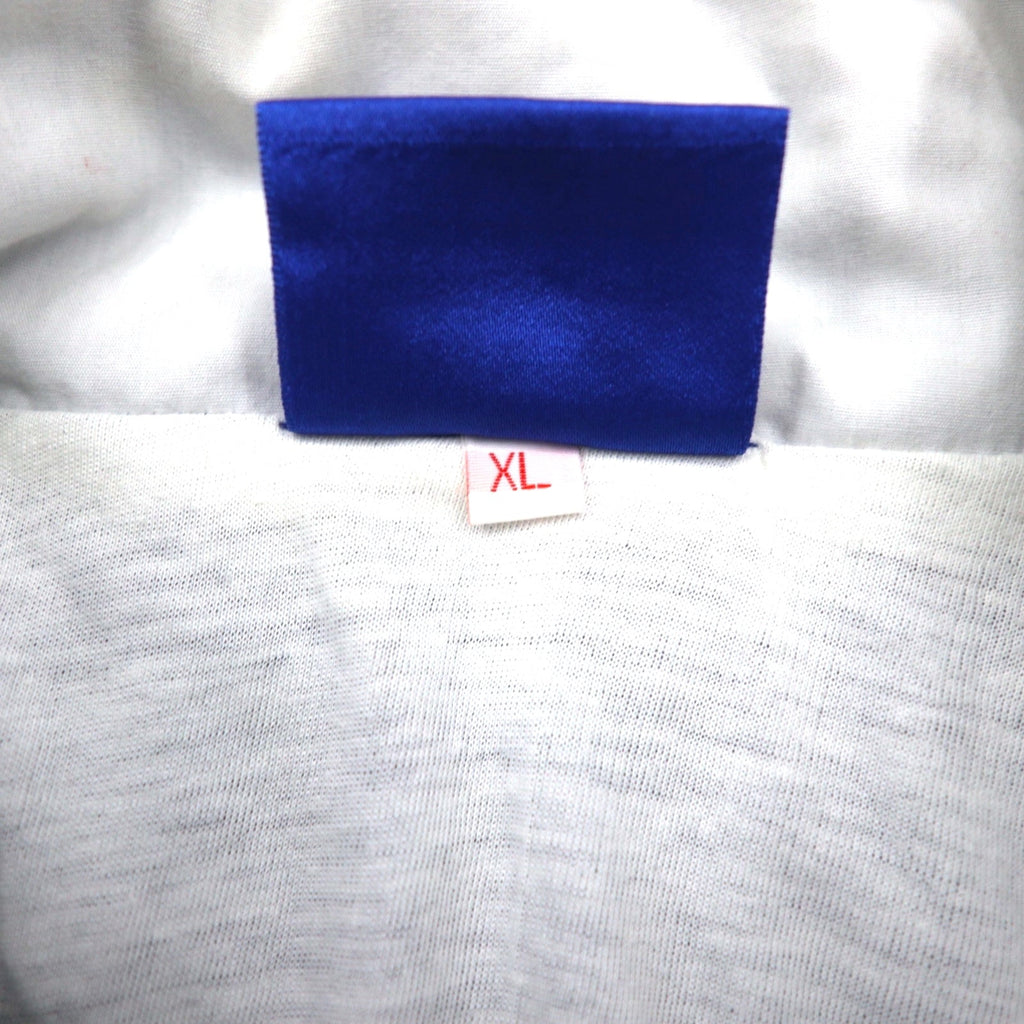 UMBRO anni 2000 Giacca Anorak Mezza Zip XL Blu Marino Logo Monopuntino Tasca a Canguro