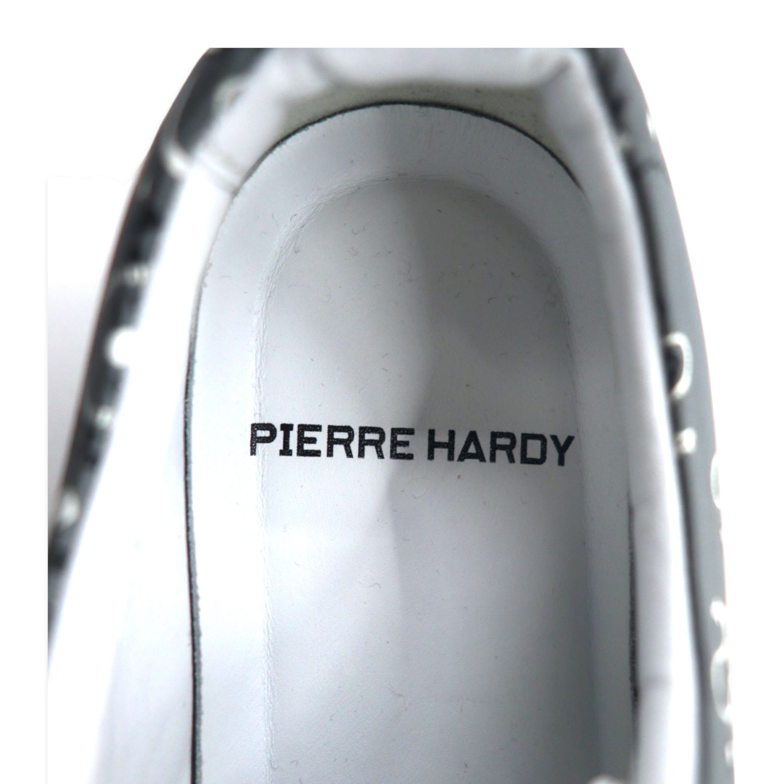 PIERRE HARDY オリースニーカー 23cm イエロー グレー バンダナ柄 レザー GREY-YELLOW BANDANA ポルトガル製