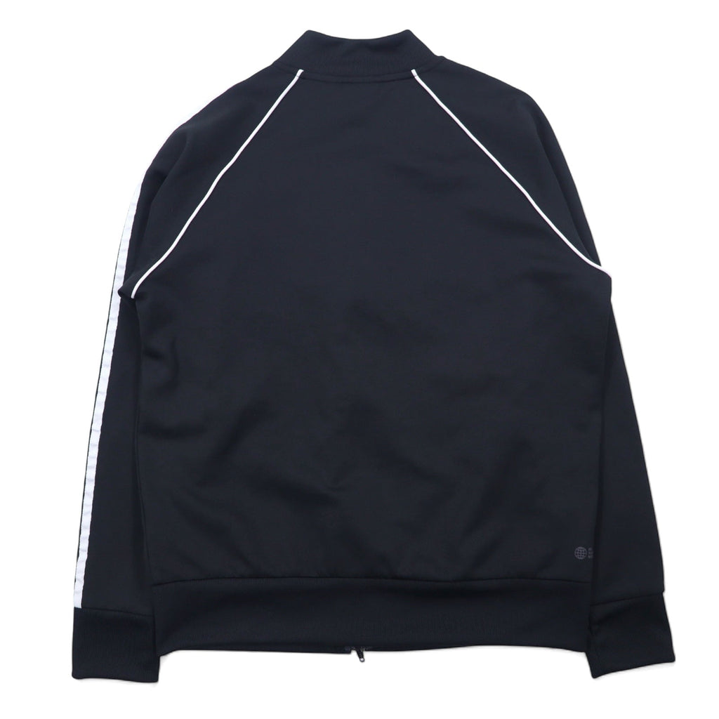adidas originals ATP型 トラックジャケット ジャージ 4XL ブラック ポリエステル トレフォイルロゴ 3ストライプ PRIMEBLUE SST GD2374