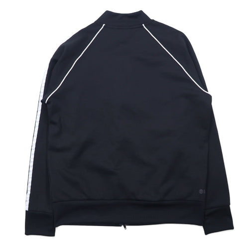 Giacca sportiva adidas Originals ATP, taglia 4XL, colore nero, in poliestere, con logo Trifoglio, 3 strisce, PRIMEBLUE SST GD2374