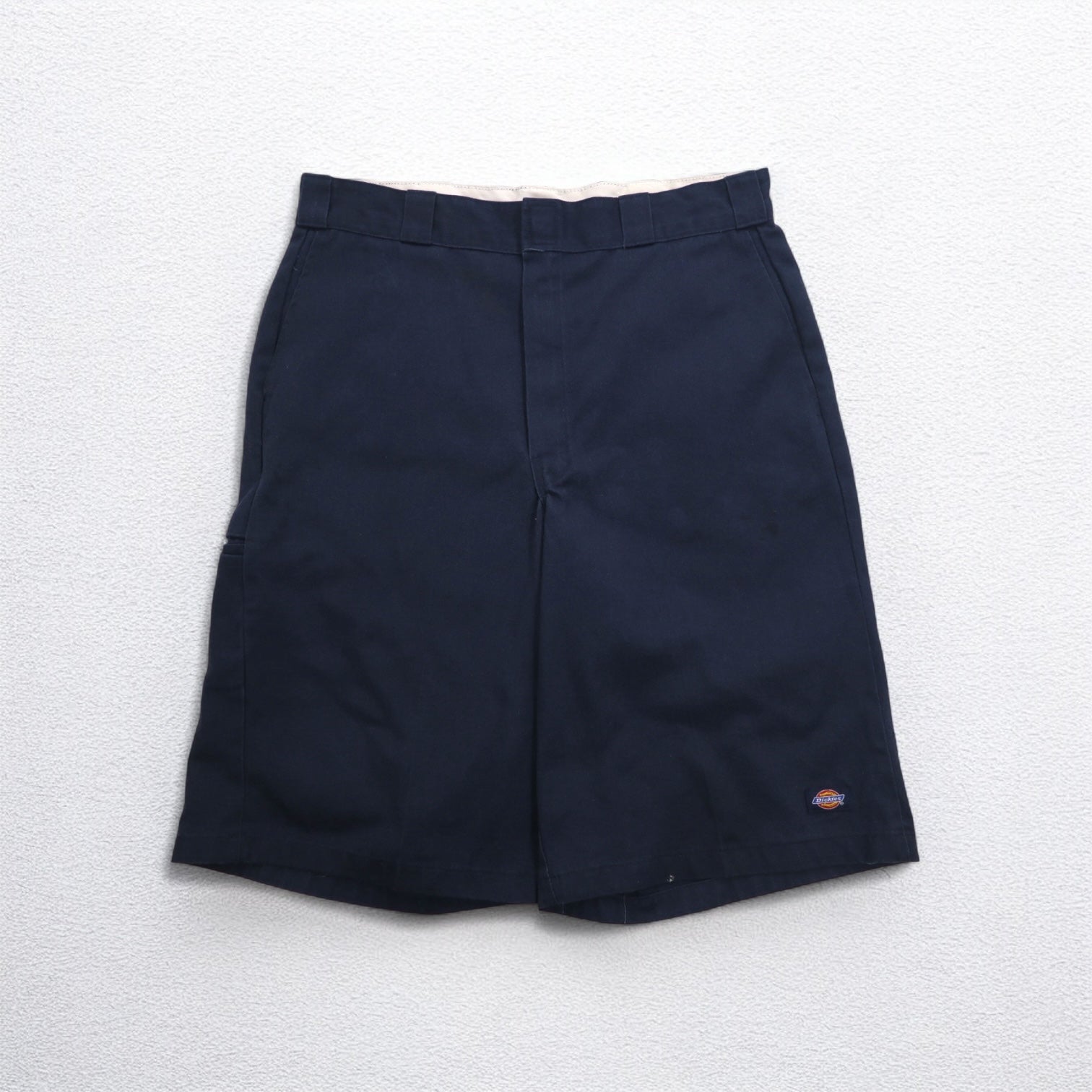Dickies Pantaloncini corti da lavoro L Blu navy Poliestere Cotone Fabbricati in Honduras
