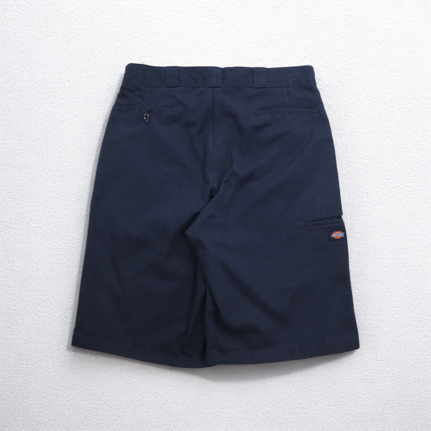 Dickies Pantaloncini corti da lavoro L Blu navy Poliestere Cotone Fabbricati in Honduras
