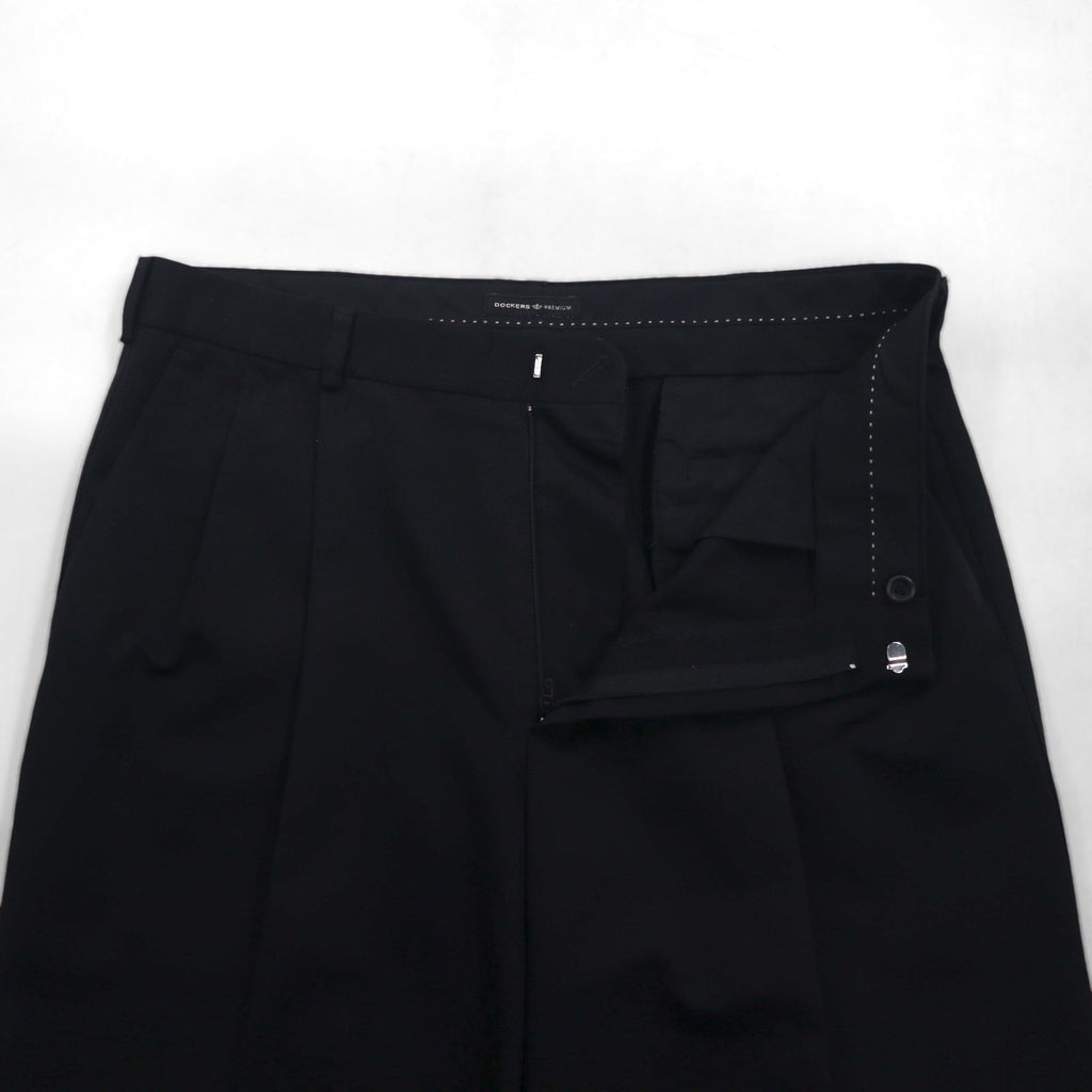 DOCKERS PREMIUM (Levi's) Chino Largo a 2 pieghe Relaxed Fit L Navy Cotone