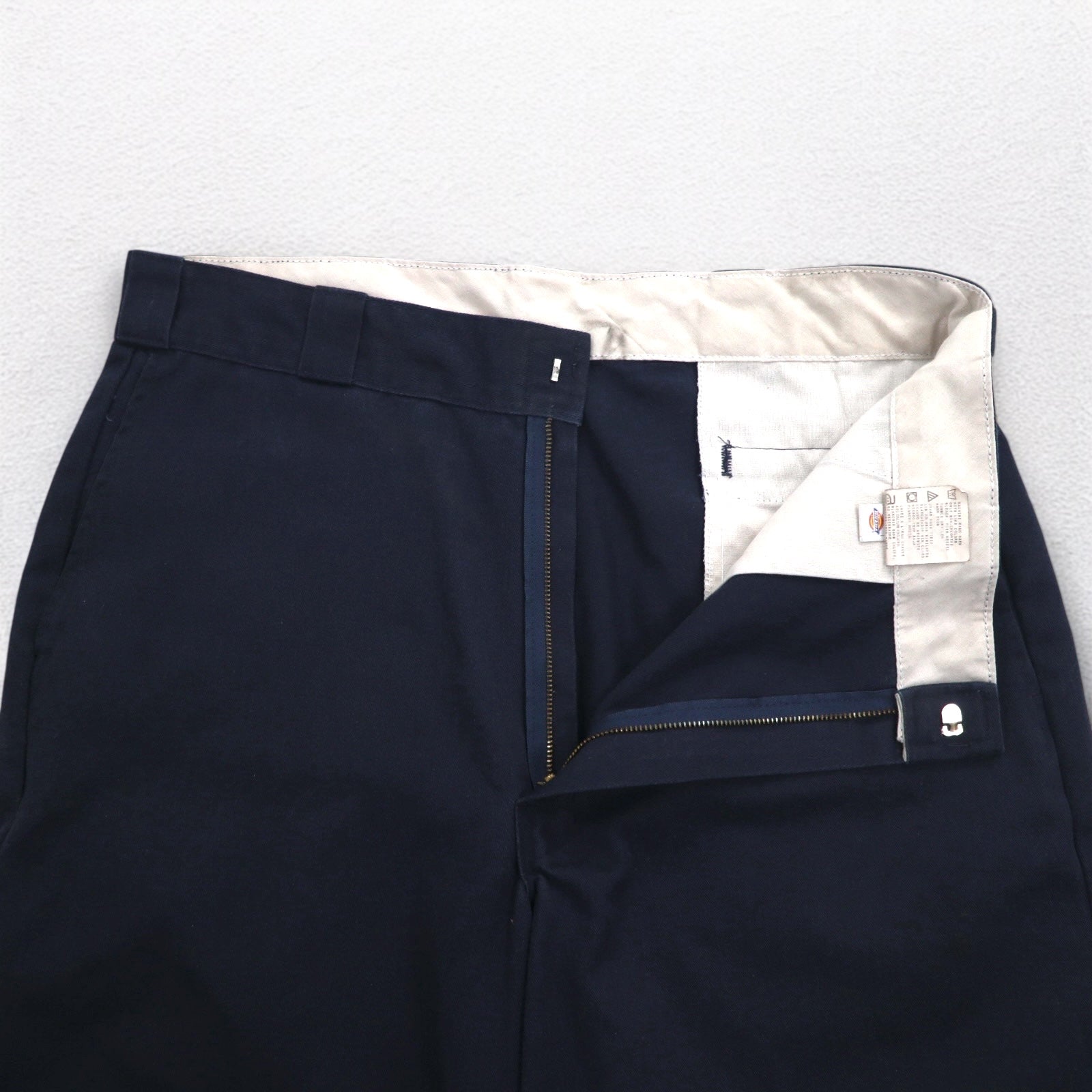 Dickies Pantaloncini corti da lavoro L Blu navy Poliestere Cotone Fabbricati in Honduras