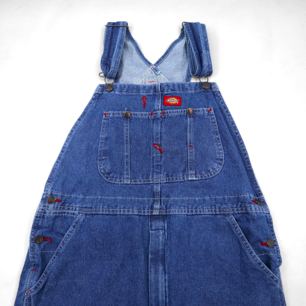 Dickies Salopette in denim con pettorina, taglia M, blu indaco, INDIGO BIB OVERALL STONEWASH 8396SNB, Prodotto in Messico, Nuovo con etichetta