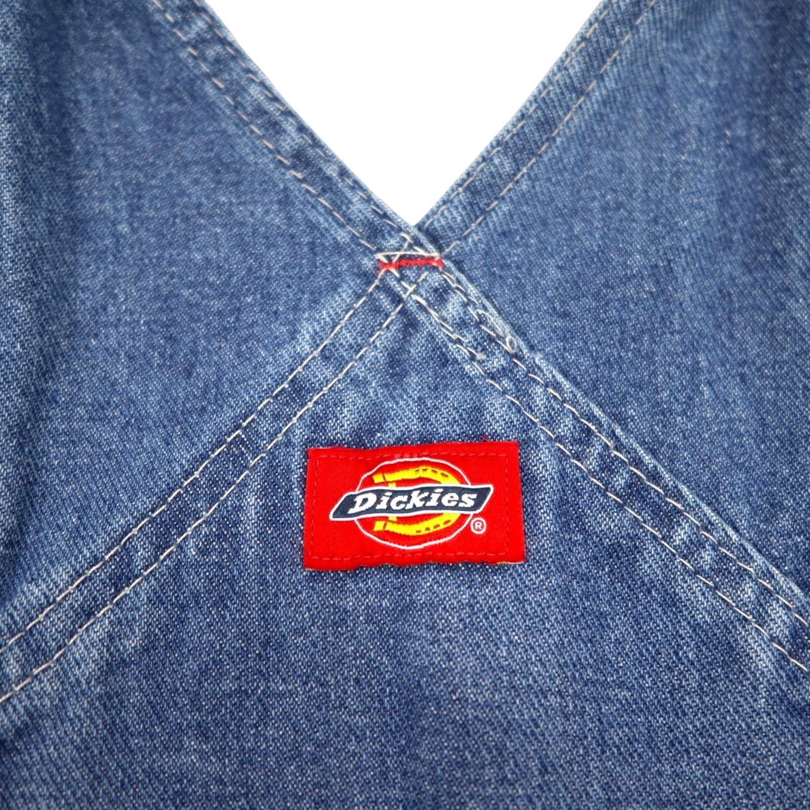 Dickies Salopette in denim con pettorina, taglia M, blu indaco, INDIGO BIB OVERALL STONEWASH 8396SNB, Prodotto in Messico, Nuovo con etichetta