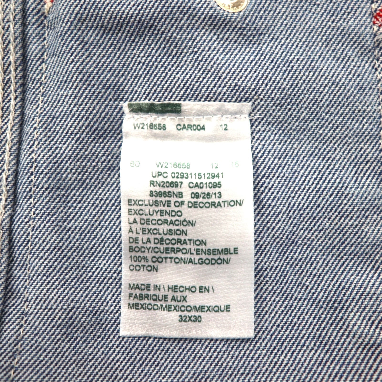 Dickies Salopette in denim con pettorina, taglia M, blu indaco, INDIGO BIB OVERALL STONEWASH 8396SNB, Prodotto in Messico, Nuovo con etichetta
