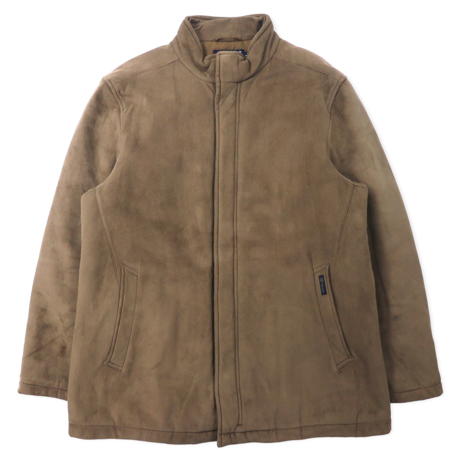 CHAPS Giacca imbottita in finto camoscio e pelle L Beige Poliestere