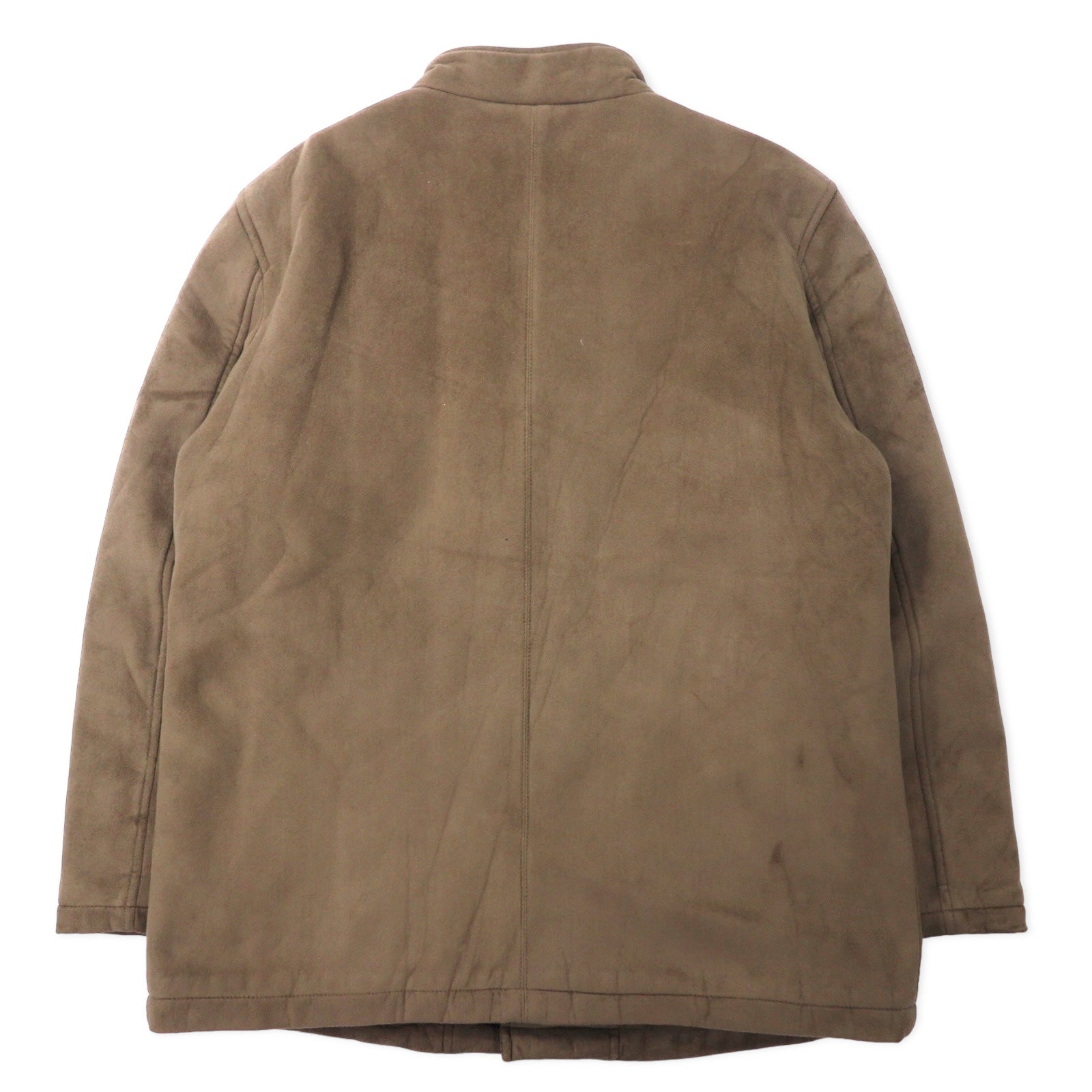 CHAPS Giacca imbottita in finto camoscio e pelle L Beige Poliestere