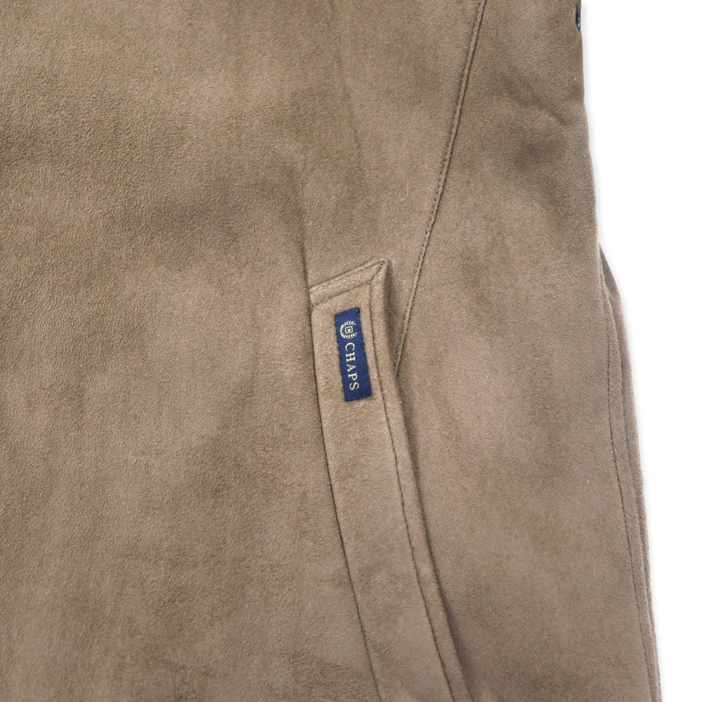 CHAPS Giacca imbottita in finto camoscio e pelle L Beige Poliestere