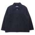 DOCKERS ( Levi's ) 90年代 フェイク ムートンジャケット XL ブラック ポリエステル