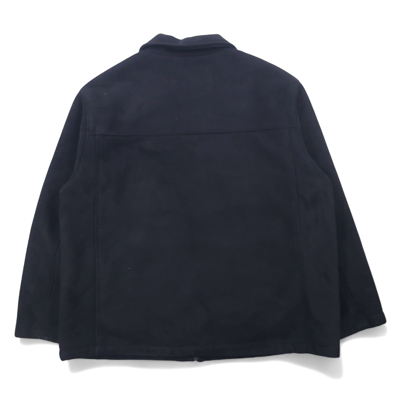DOCKERS ( Levi's ) 90年代 フェイク ムートンジャケット XL ブラック ポリエステル