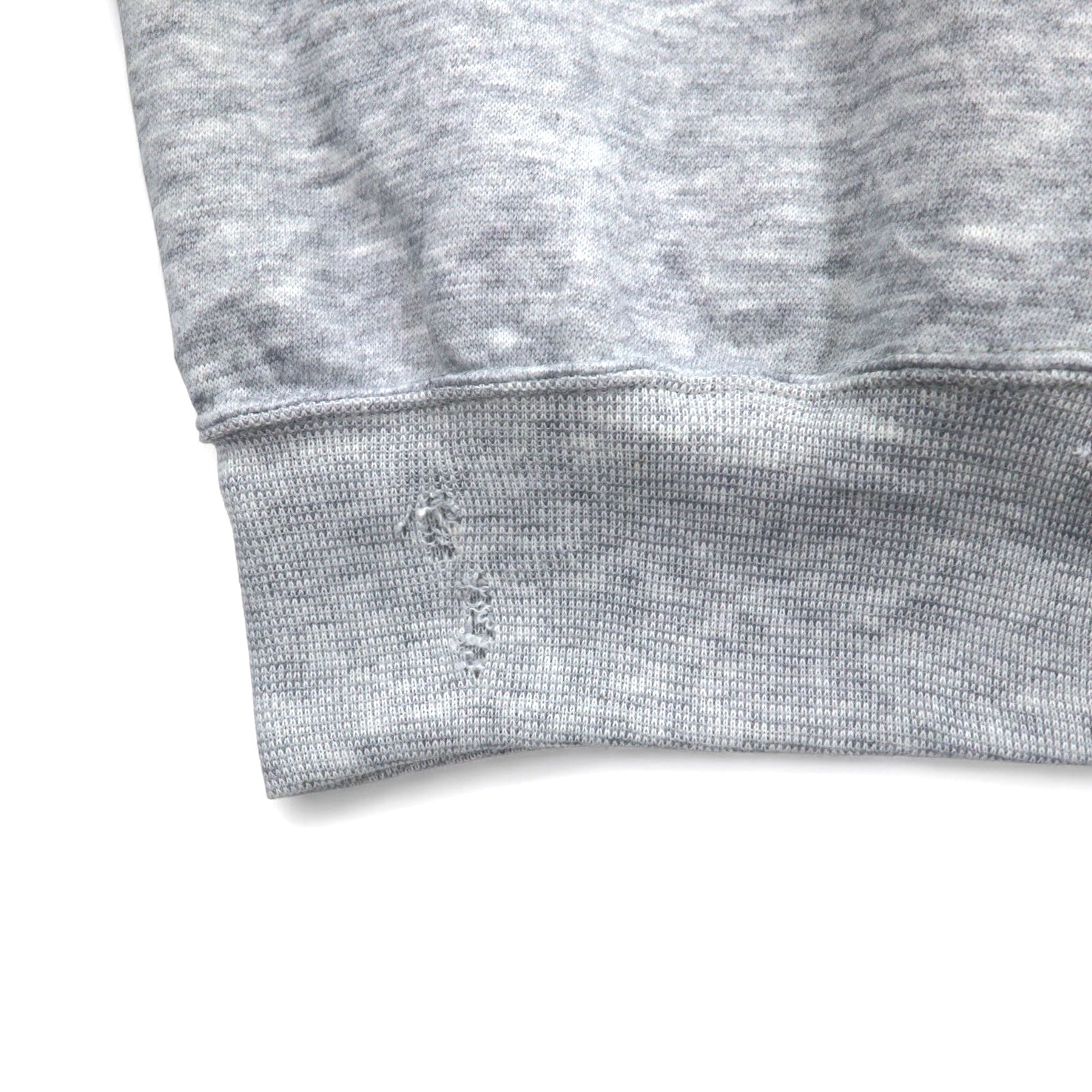 Felpa girocollo BASSETT-WALKER con stampa college, anni '90, made in USA, taglia 3XL, colore grigio OHIO STATE
