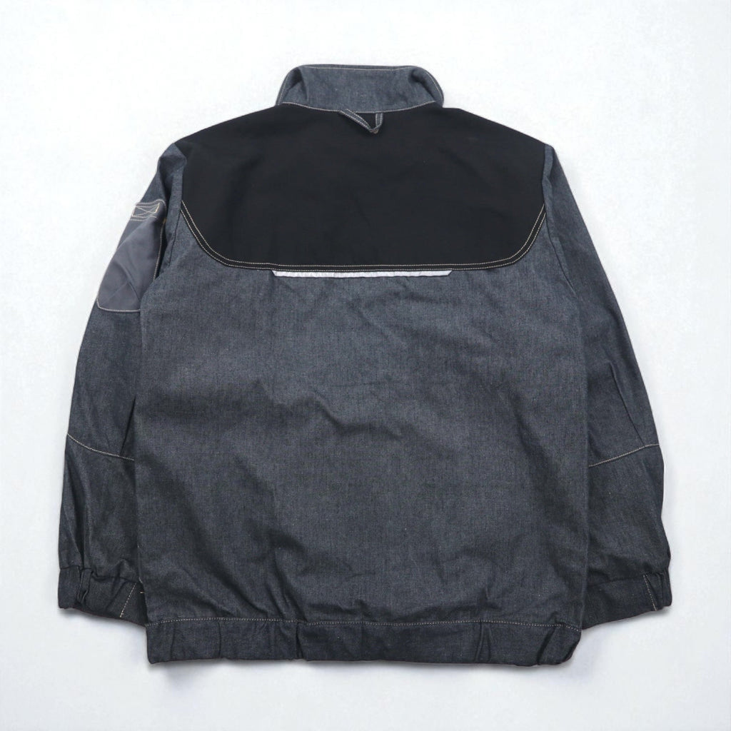 molinel expert ユーロワーク フランス ユーティリティ ジャケット M グレー Cordura コーデュラ デニム 未使用品