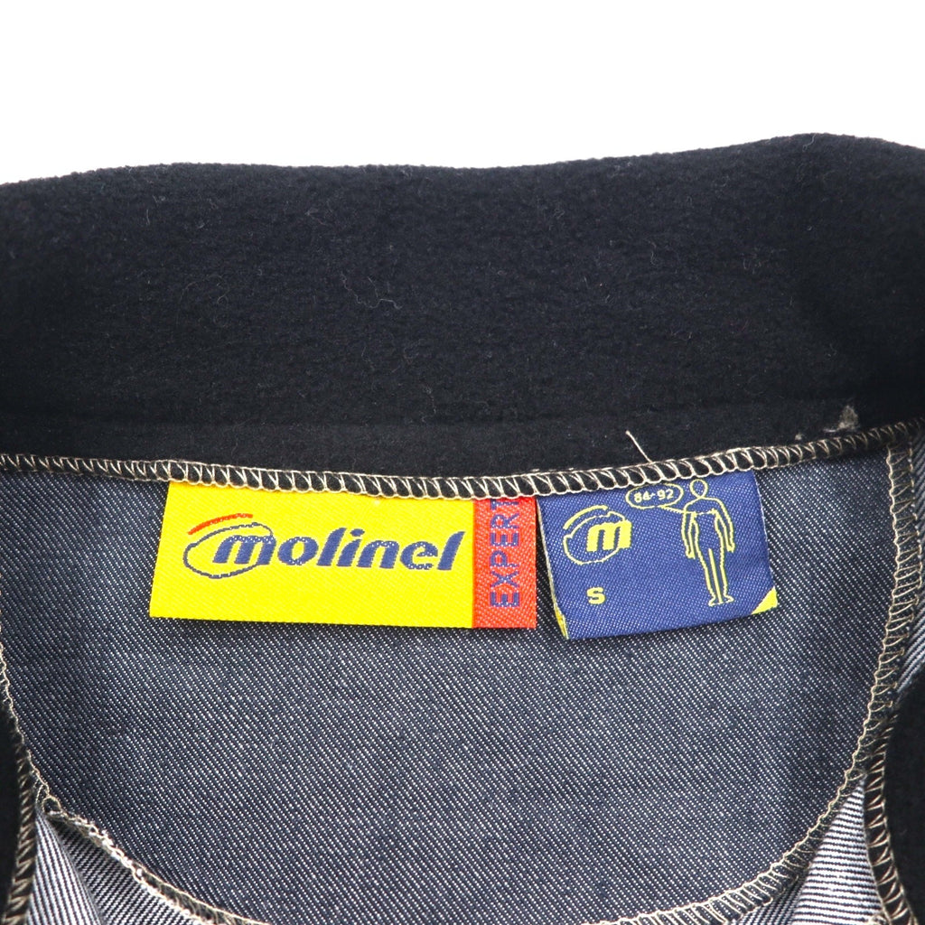 molinel expert ユーロワーク フランス ユーティリティ ジャケット M グレー Cordura コーデュラ デニム 未使用品