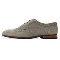 TED BAKER Scarpe eleganti wingtip 27.5cm beige scamosciate in pelle