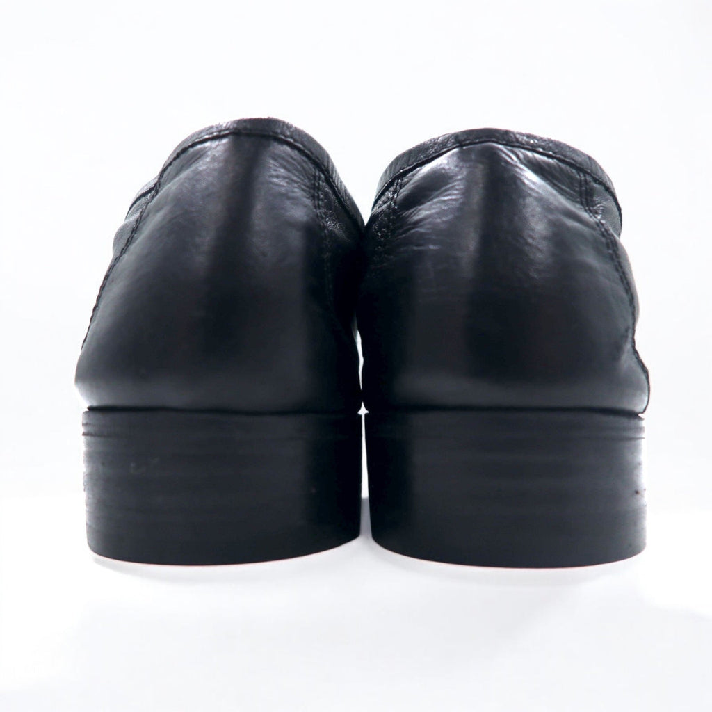 Mocassini in pelle vintage anni '70 made in Italy MELLEY-MB slip-on 27 cm pelle morbida