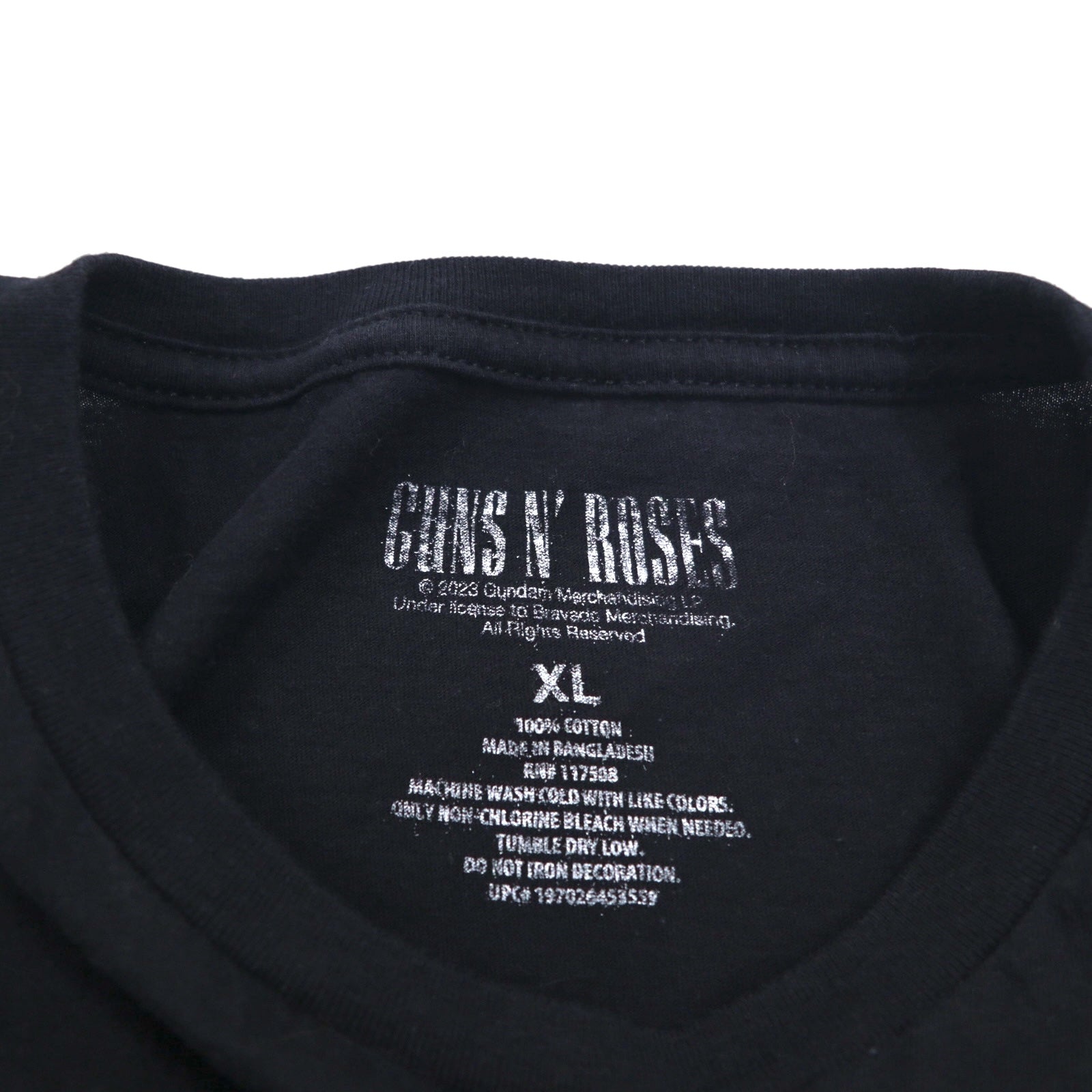 GUNS N' ROSES T-shirt Rock Band XL Nera Cotone