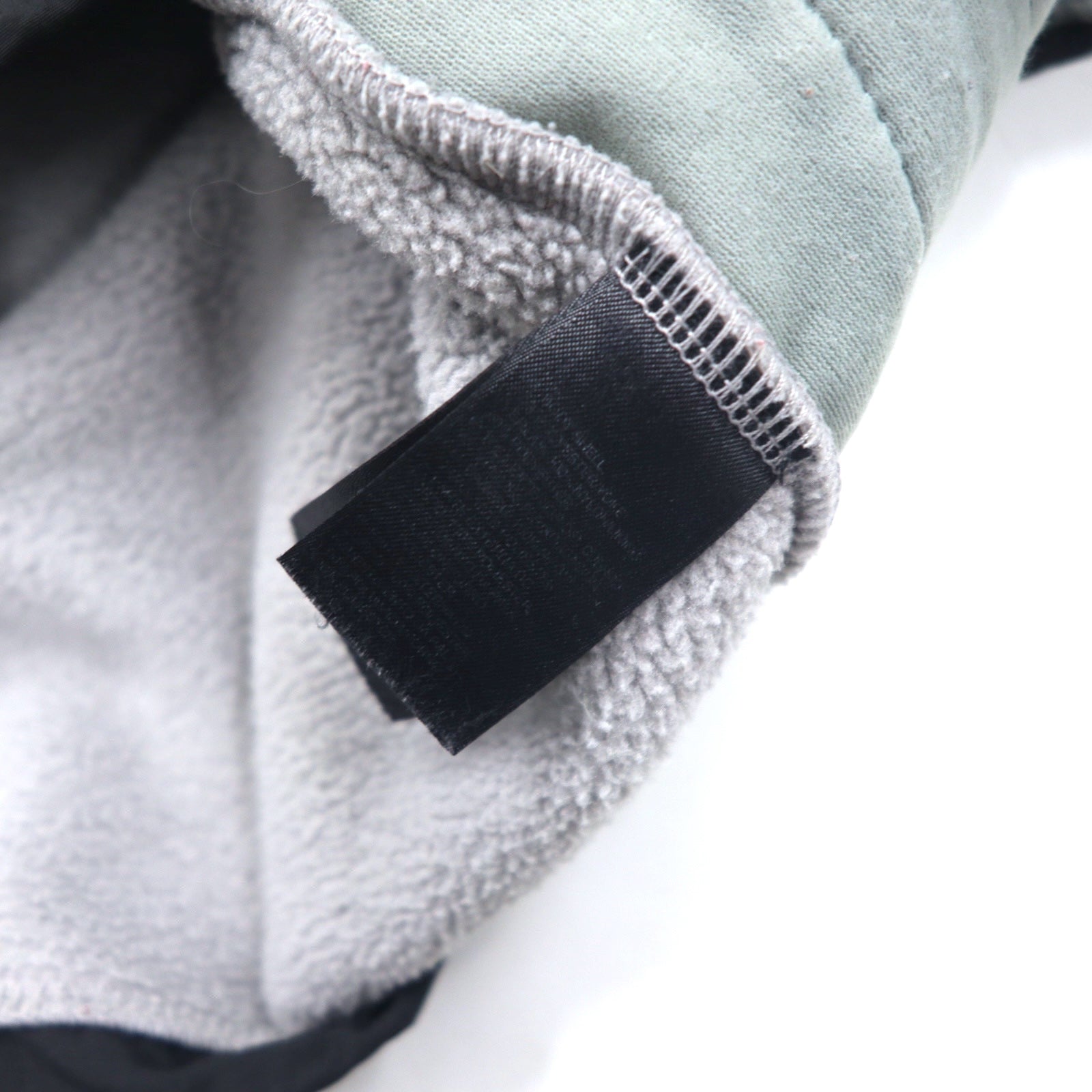 THE NORTH FACE デナリジャケット フリースジャケット XL グレー ポリエステル ロゴ刺繍