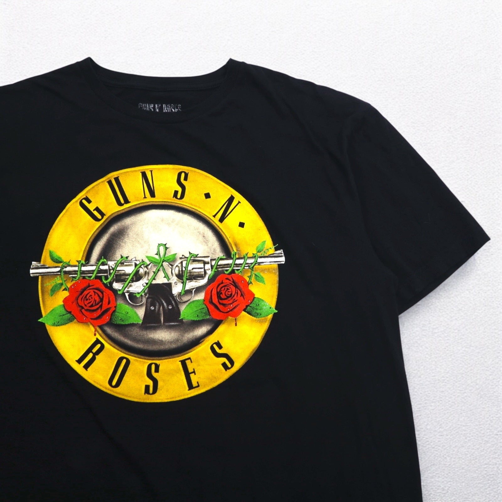 GUNS N' ROSES T-shirt Rock Band XL Nera Cotone