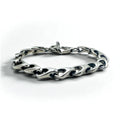 Vintage Silver Chain Bracelet ヴィンテージ シルバー ボリューム チェーン トグル ブレスレット 925