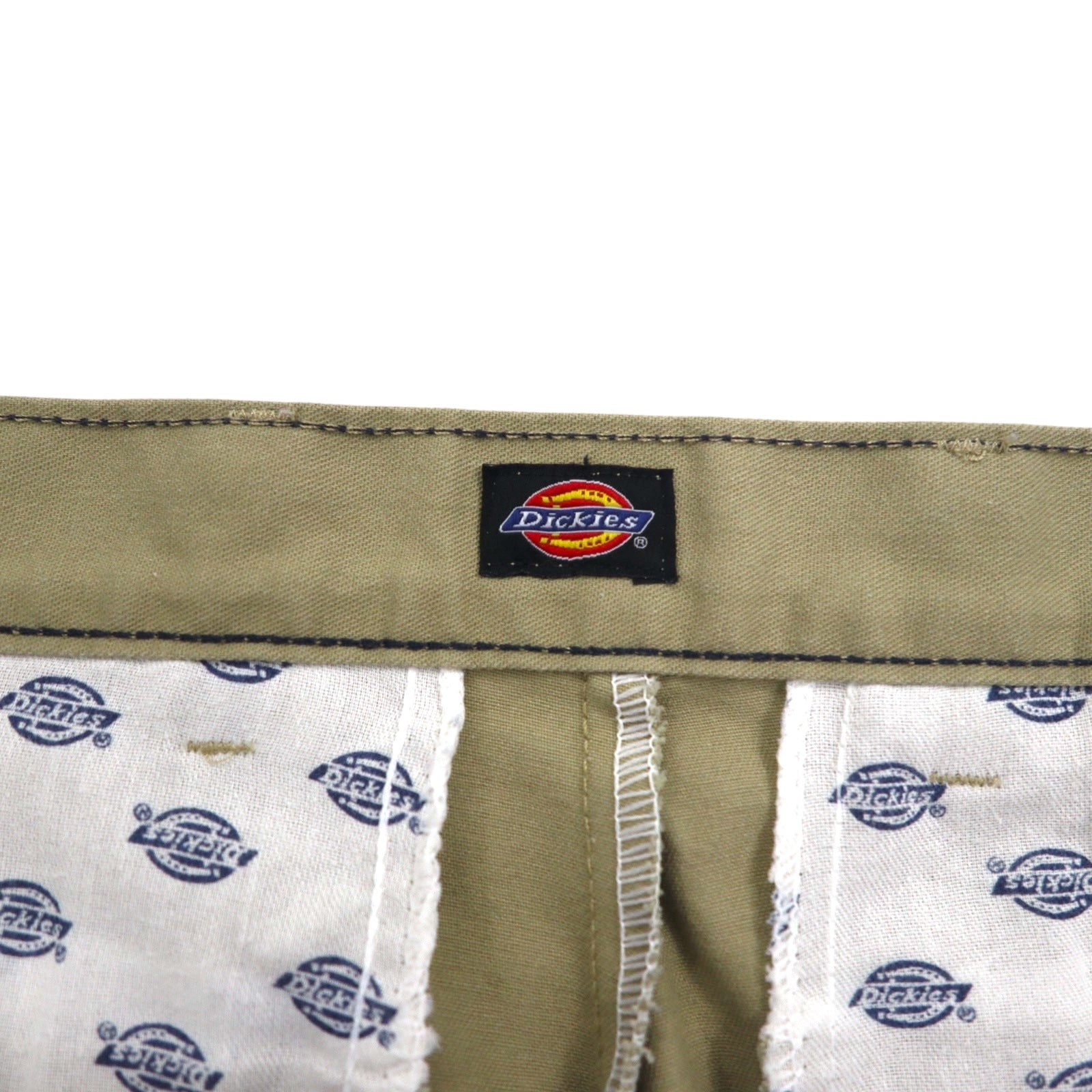 Dickies Pantaloncini corti da lavoro, taglia L, beige, poliestere cotone