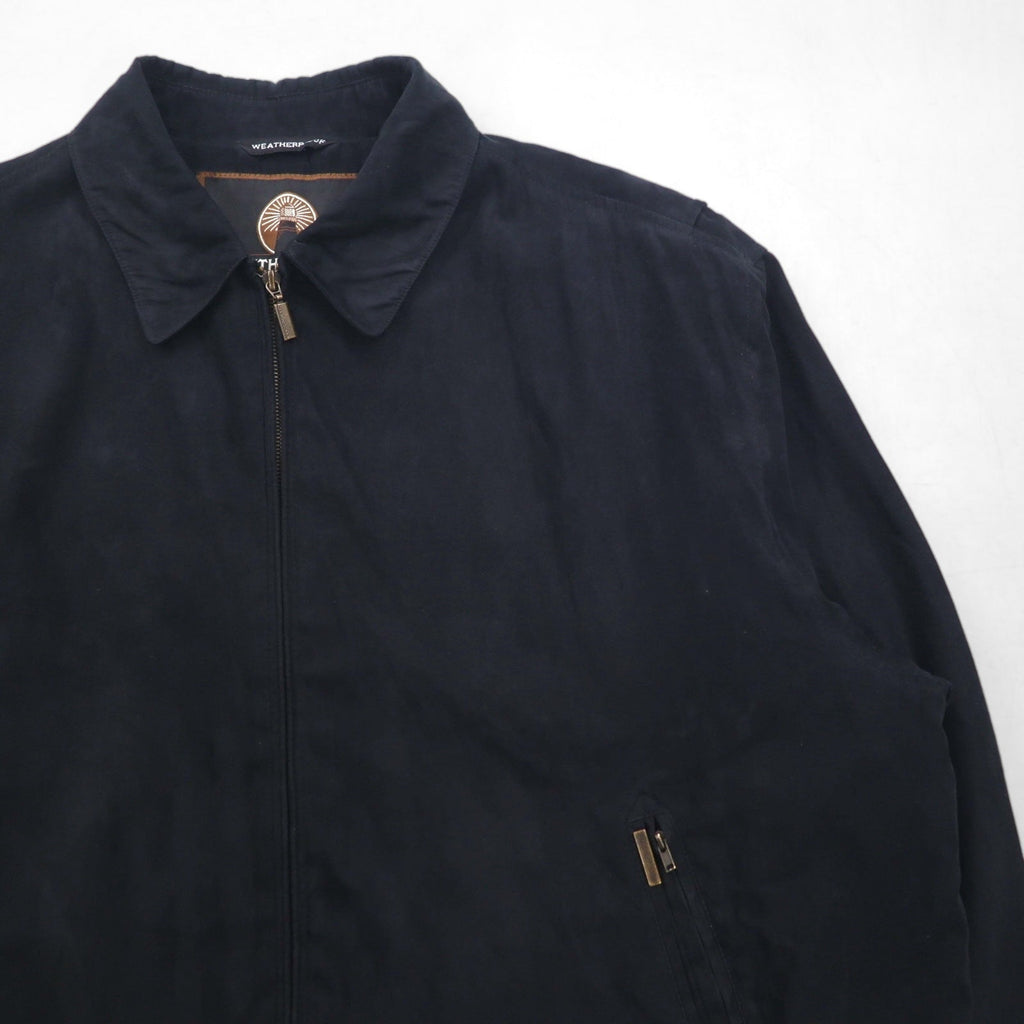 Giacca Harrington WEATHERPROOF in tessuto "peach skin" (mano pesca) 2XL, nera, impermeabile, in poliestere