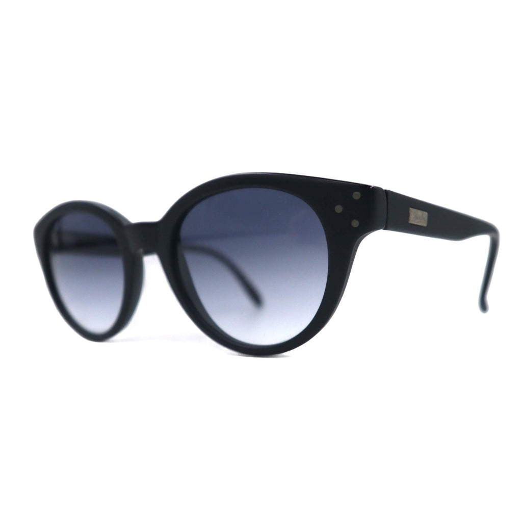 Occhiali da sole Boston SPEKTRE made in Italy neri con lenti sfumate VITESSE