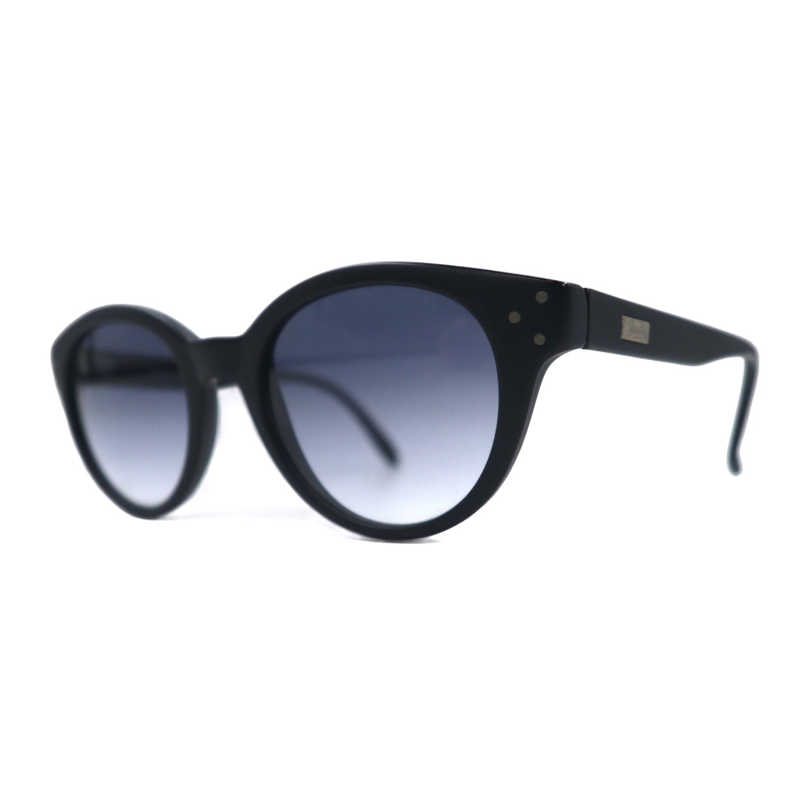 Occhiali da sole Boston SPEKTRE made in Italy neri con lenti sfumate VITESSE