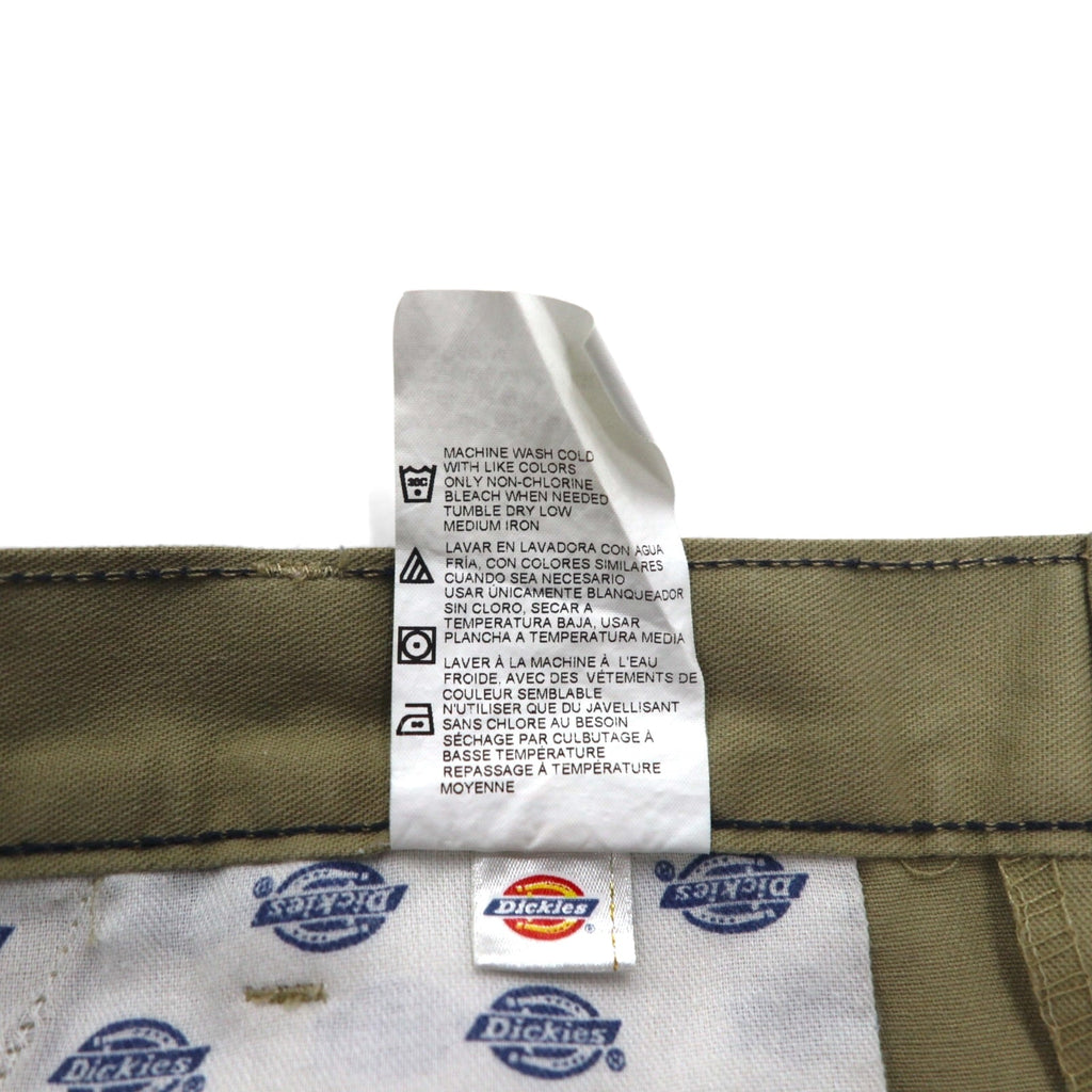 Dickies Pantaloncini corti da lavoro, taglia L, beige, poliestere cotone