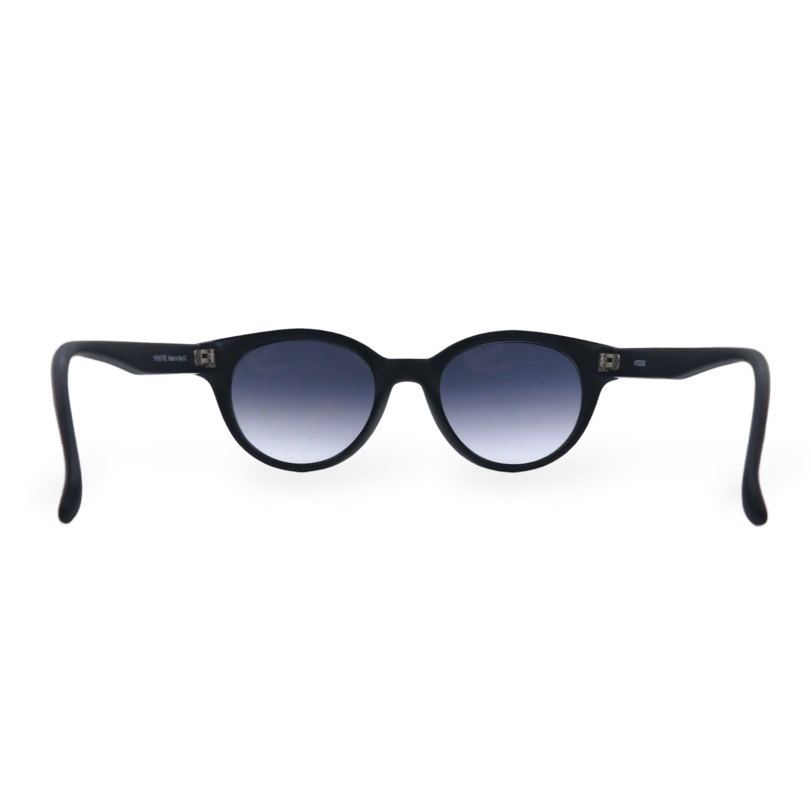 Occhiali da sole Boston SPEKTRE made in Italy neri con lenti sfumate VITESSE