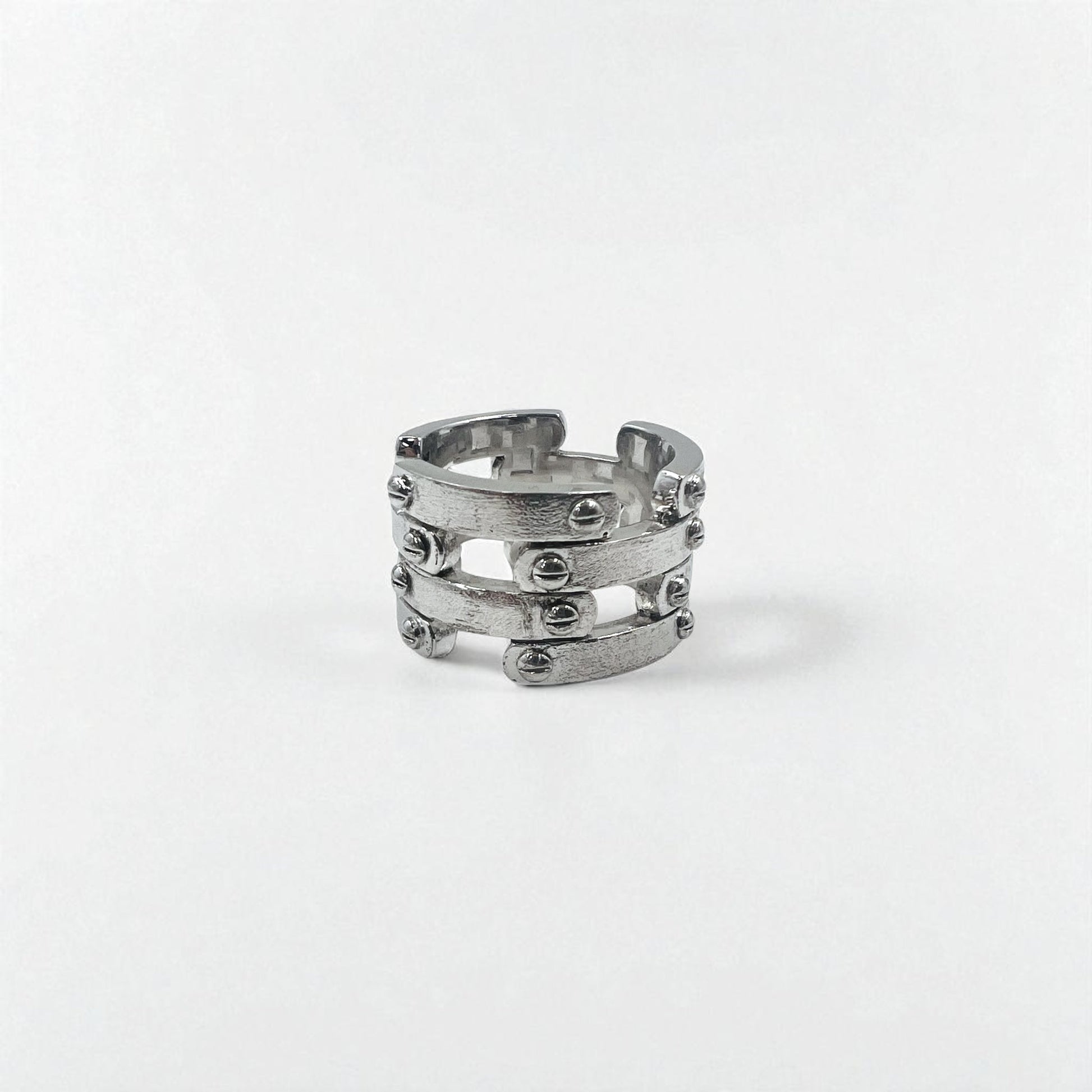 Vintage Silver Ring スチームパンク シルバー リング 指輪 14号 Silver 925 ロック