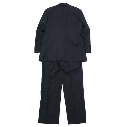 BURBERRY 3B スーツ セットアップ CLUB COLLECTION 96-86-175 L40 グレー ストライプ ウール 羊毛 SUPER 120's 日本製