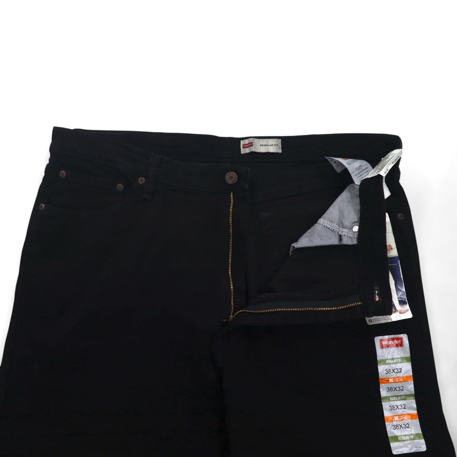 Wrangler ブラック デニムパンツ ジーンズ L レギュラーフィット ブラック 未使用品