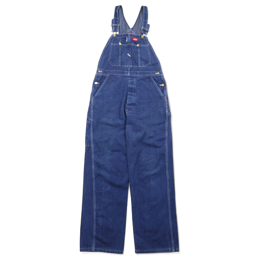 Dickies デニム オーバーオール 34 ブルー コットン