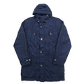 TOMMY HILFIGER anni 2000 Parka M-51 Field Parka S Coulisse Cappuccio rimovibile Doppia zip