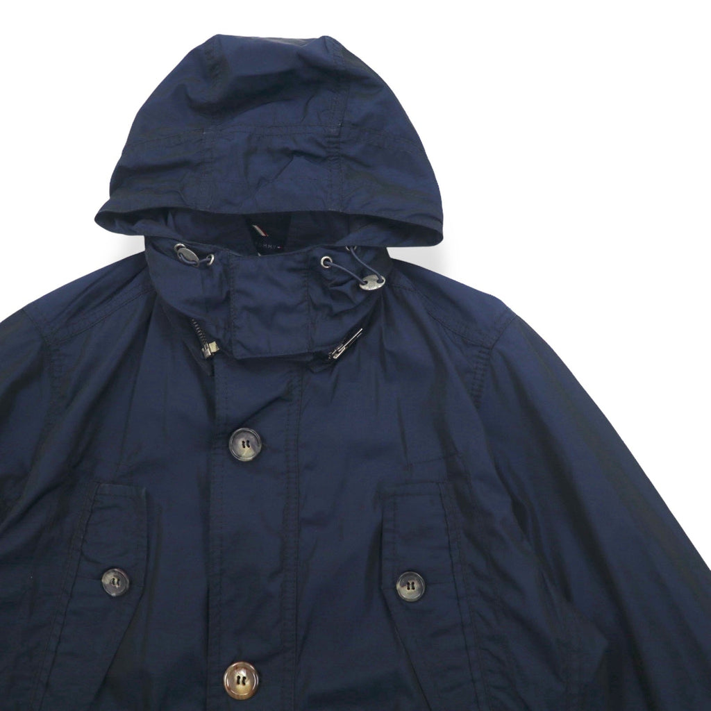 TOMMY HILFIGER anni 2000 Parka M-51 Field Parka S Coulisse Cappuccio rimovibile Doppia zip