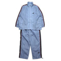 PUMA Anni '90 Tuta Track Jacket Completo L Grigio Strisce Laterali Nuovo con Etichetta
