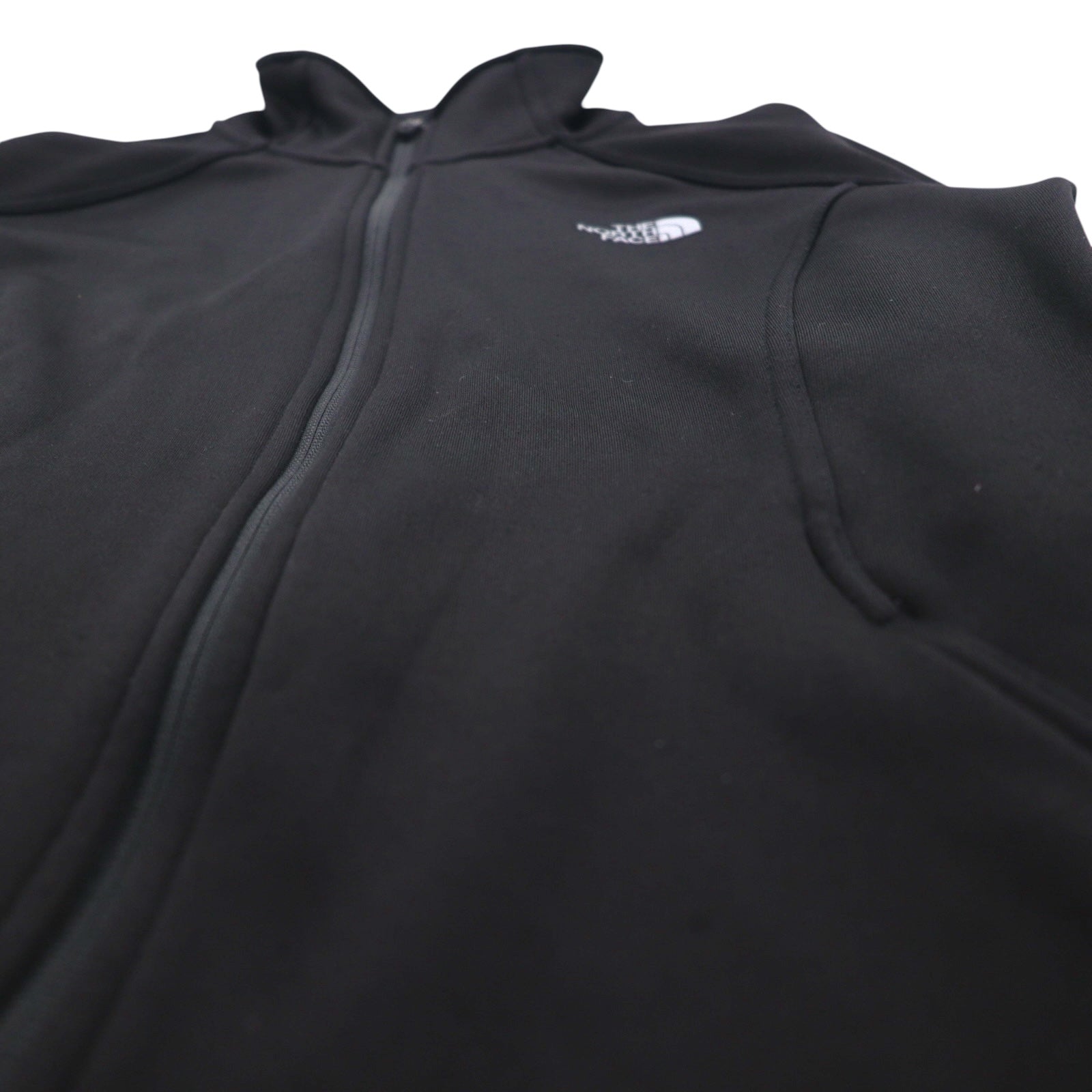 THE NORTH FACE フリースライニング ソフトシェルジャケット AGAVE FULL ZIP FLEECE JACKET M ブラック NF0A2RDG US規格