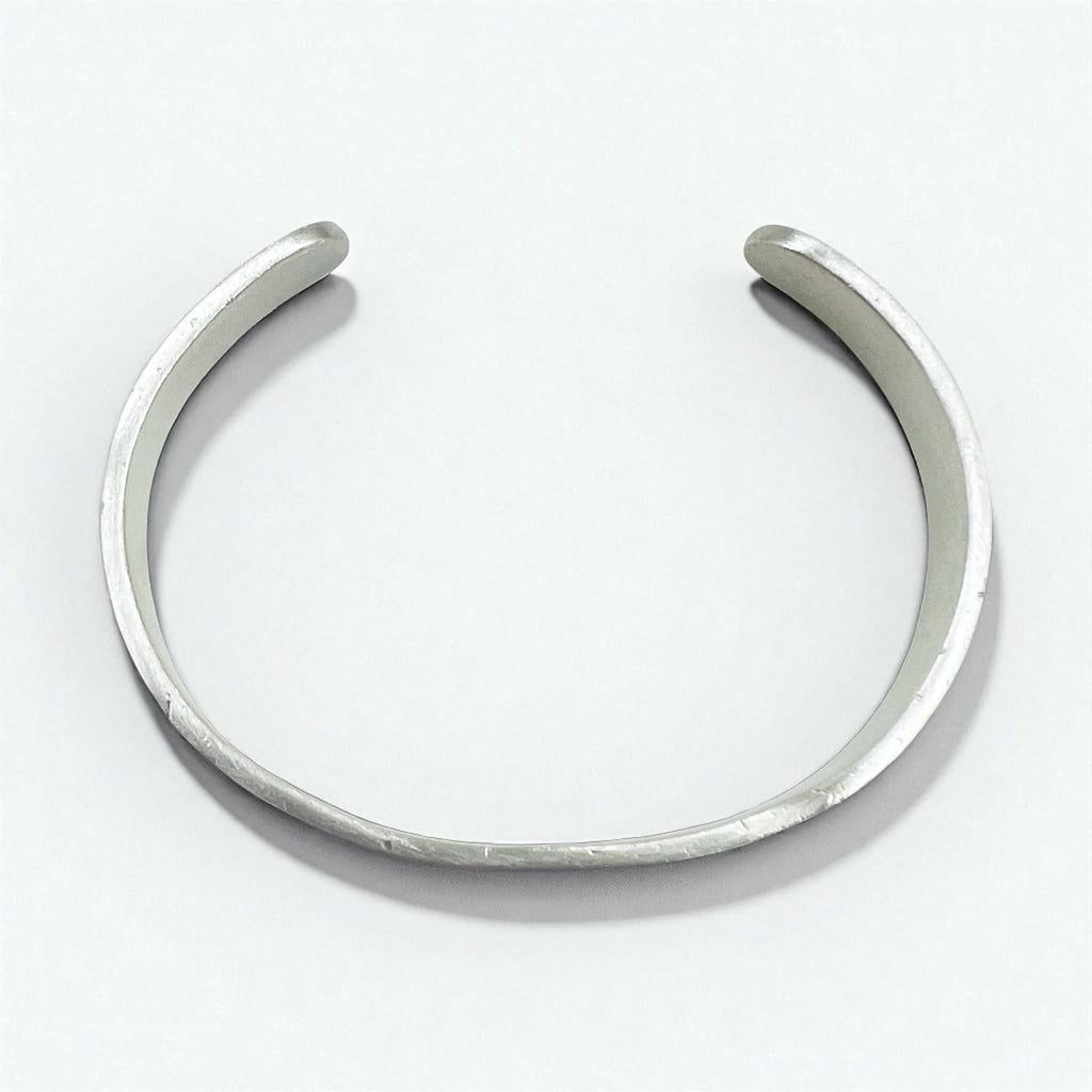 GAIJIN MADE ( HOLLYWOOD RANCH MARKET ) 外人公司 漢字 シルバー バングル 925 STERLING